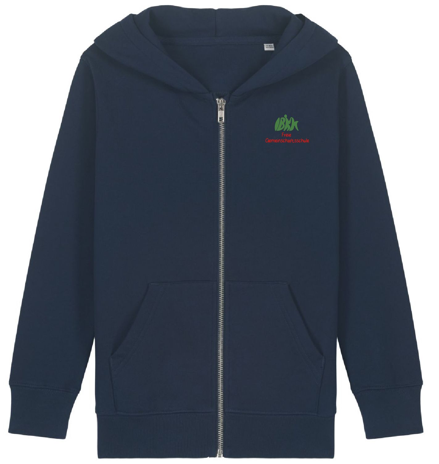 Baumwoll-Kapuzenjacke 2.0, Kindergrößen