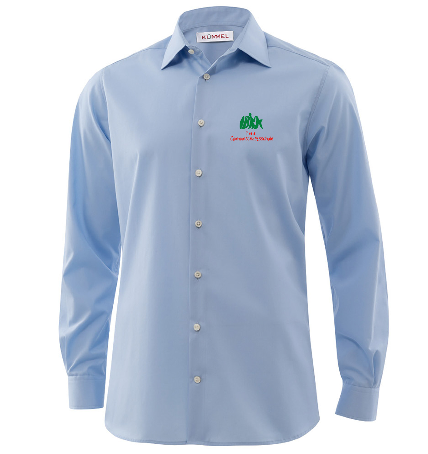 Stretchhemd, langarm, slim fit