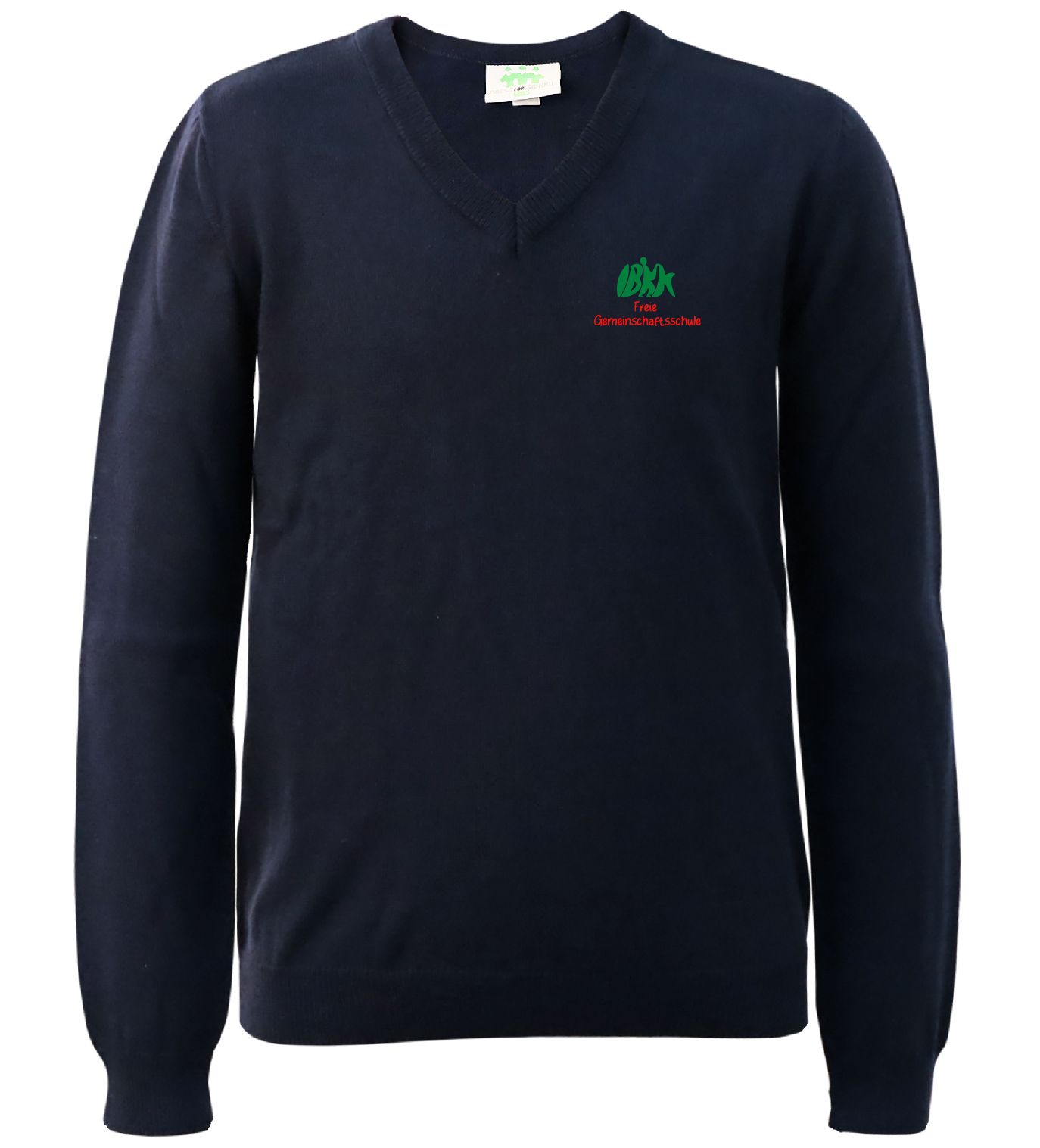 Strickpullover, V-Ausschnitt, Unisex