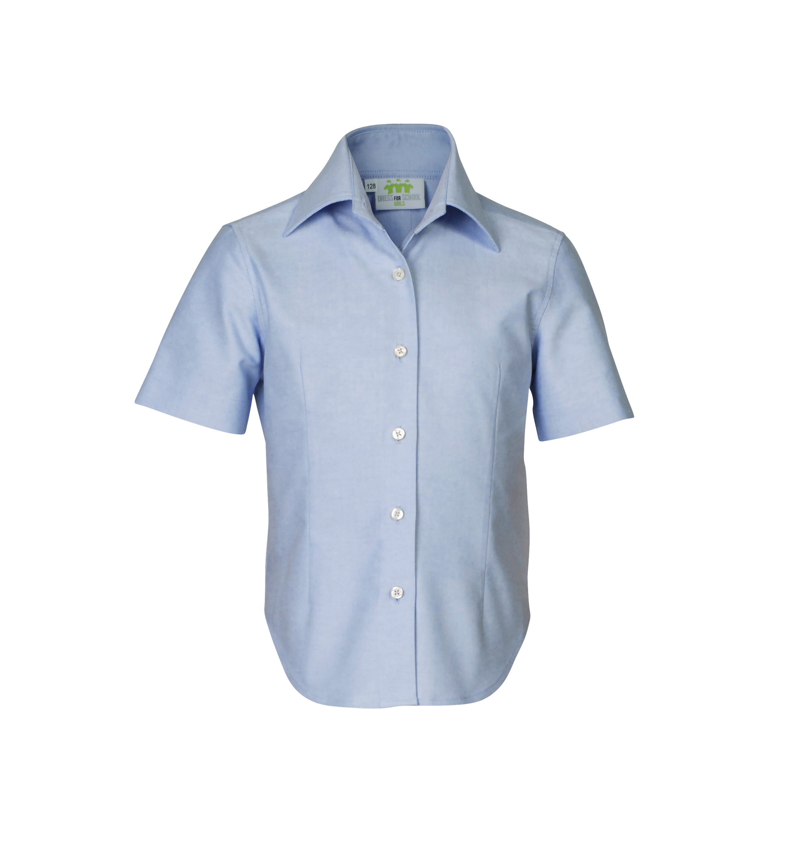 Stretchbluse, kurzarm, Mädchen